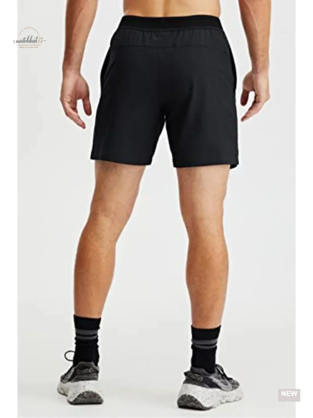 Fabletics Men's Fundamental Short Lined Athletic Workout Running Gym Training